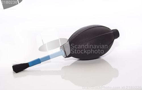 Image of Rubber black dust blower