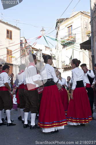 Image of Sicilian folk group from Polizzi Generosa