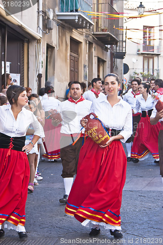 Image of Sicilian folk group from Polizzi Generosa