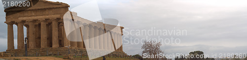 Image of Concord Temple. Valley of temples of Agrigento