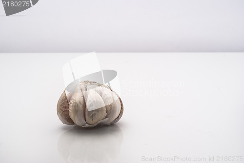 Image of Garlic isolated on white background