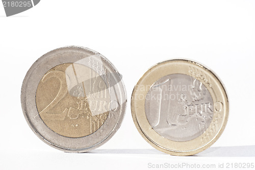 Image of euro coins