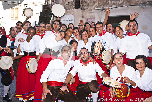 Image of Sicilian folk group from Polizzi Generosa