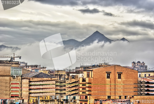 Image of  A Palermo city in the clouds