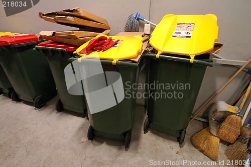 Image of trash room