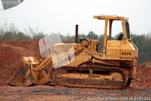 Image of bulldozer at work