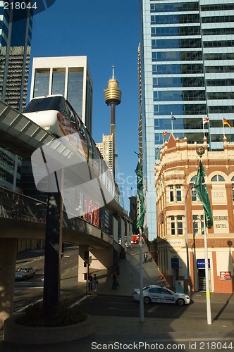 Image of Sydney monorail