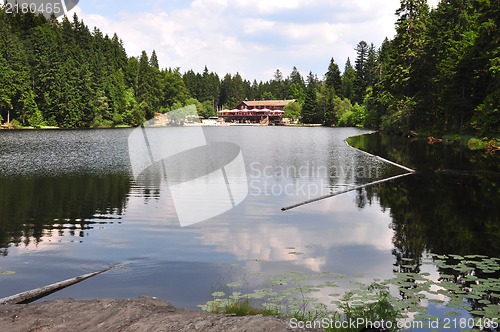 Image of Lake Arber in Bavaria (Grosser Arbersee)