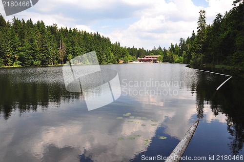 Image of Lake Arber in Bavaria (Grosser Arbersee)