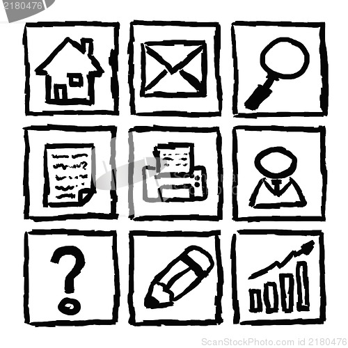 Image of web icons