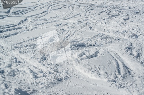 Image of Ski tracks