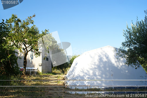 Image of Large camping tent