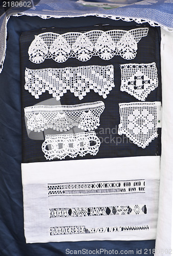 Image of handmade crochet lace