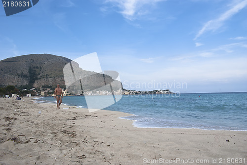 Image of Beach of Mondello, Palermo, Sicily