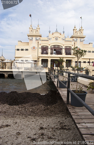 Image of Charleston of Mondello on the beach