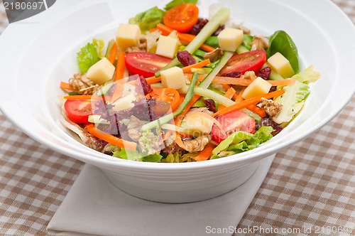 Image of Fresh colorful healthy salad