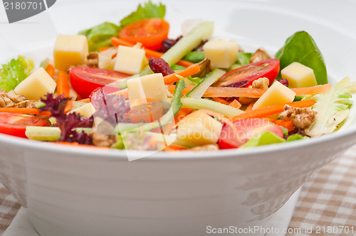 Image of Fresh colorful healthy salad