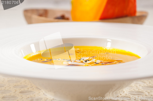 Image of classic pumpkin soup