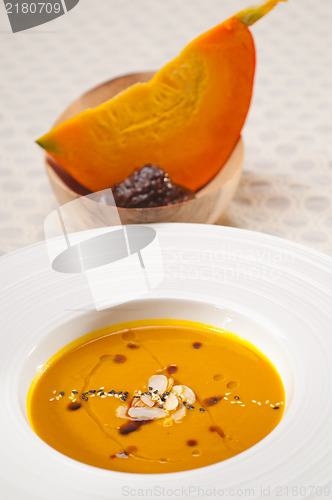 Image of classic pumpkin soup