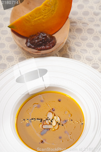 Image of classic pumpkin soup