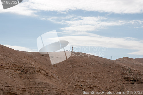 Image of Cross in judean desert