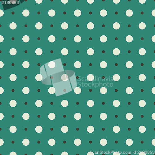 Image of Seamless green vintage pattern