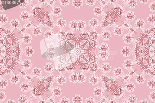 Image of Abstract roses pattern 