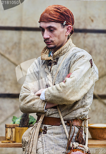 Image of Portrait of a Young Medieval Man