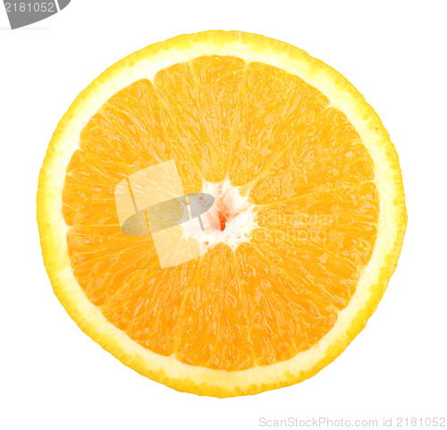 Image of Slice of fresh orange