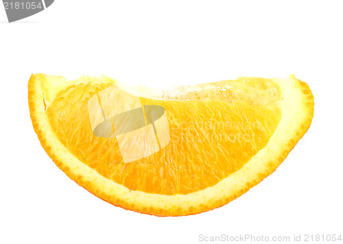 Image of Part of fresh orange