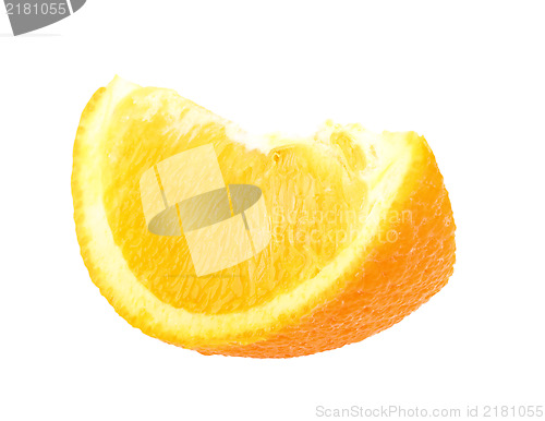 Image of Part of fresh orange-fruit