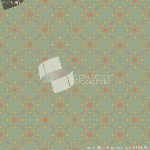Image of Seamless floral pattern. Flowers texture. EPS 8