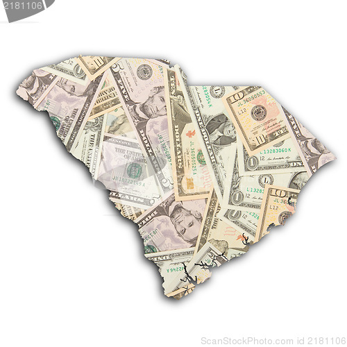 Image of Map of South Carolina