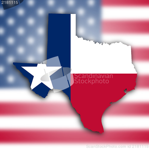 Image of Map of Texas