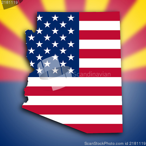 Image of Map of Arizona