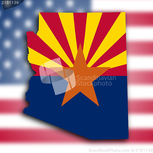 Image of Map of Arizona