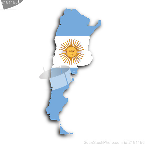 Image of Map of Argentina