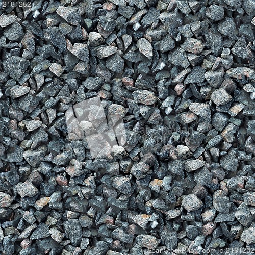 Image of Seamless Texture. Granite Rubble.