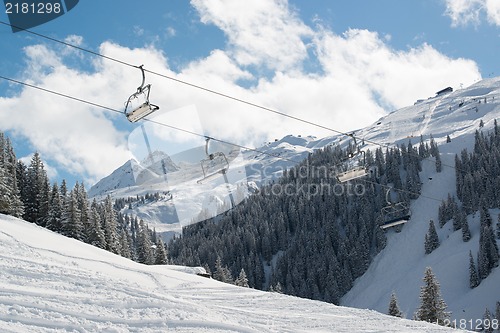 Image of Skilift in Montafon valley