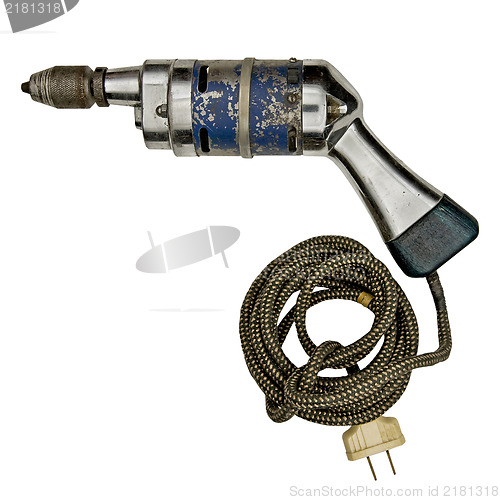 Image of vintage electric drill