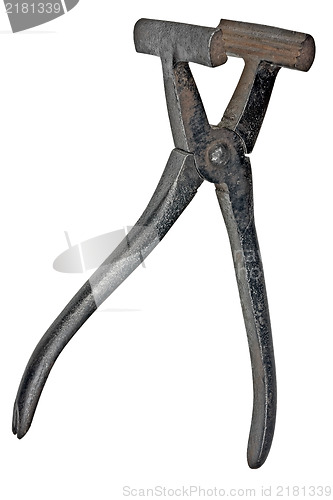 Image of vintage canvas pliers