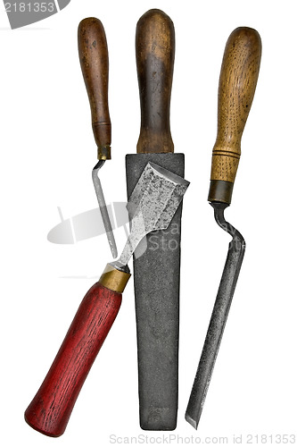 Image of vintage chisels