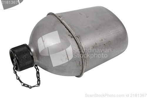 Image of vintage army canteen