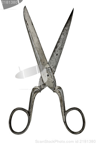 Image of vintage household scissors