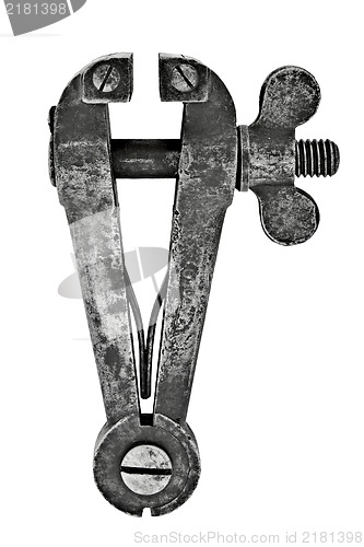 Image of vintage hand vise