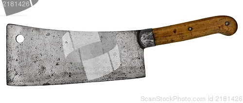 Image of vintage meat cleaver