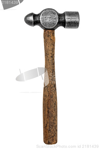 Image of vintage ball peen hammer