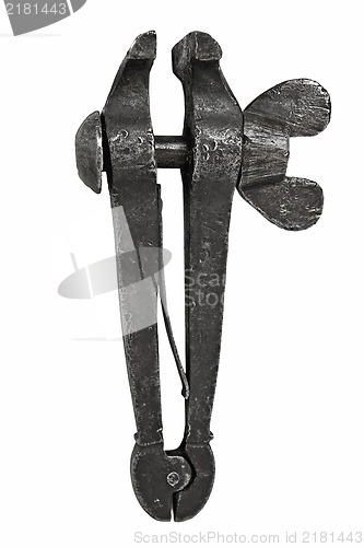 Image of vintage hand vise