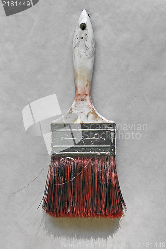 Image of old paint brush