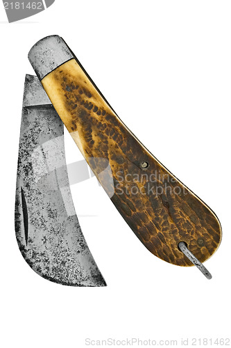 Image of vintage pruning knife